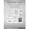 Rámik Anet biely 13x18