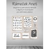 Rámeček Anet natur 13x18