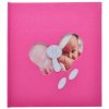 Klasické album Baby history ružové