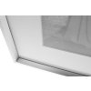 Rám Aluminium stříbrný s paspartou