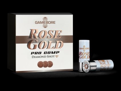 Střelivo 12/70 Gamebore Rose Gold PRO COMP, 28g 2,4mm (7,5)