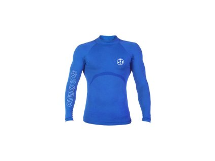 camiseta termica st azul royal