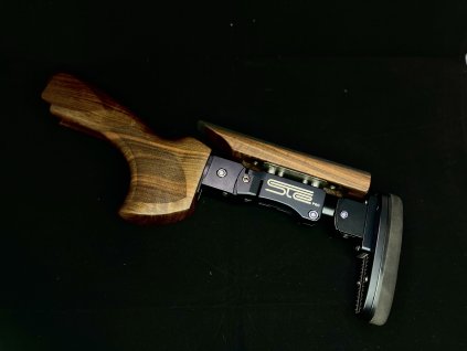 Stavitelná pažba STE PRO - Technical stock - Černá/Black - lícnice poloviční EVA pěna.