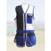 Střelecká vesta - royal blue/white/black