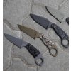 kontr fotka Nůž s pevnou čepelí - GZ Custom Blades - DragonFly90 - Armor Black/G10 rukojeť