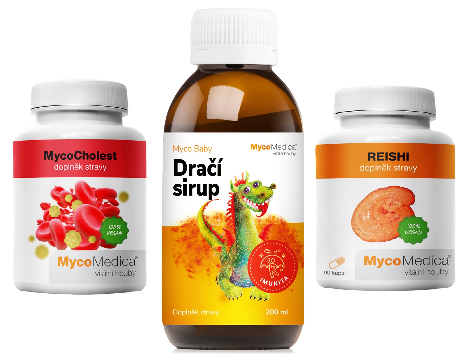 Medicinálne huby a sirupy