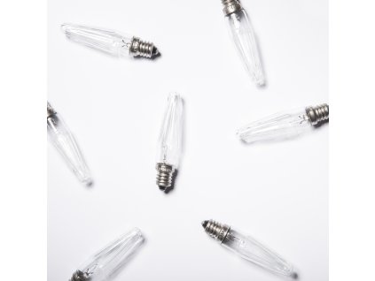 Žárovka Asteria čirá 14V/0,1A, balení 100 ks