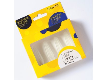 Box of 4 white Asteria bulbs 14V/0,1A