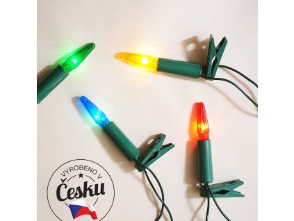 Christmas lights Asteria color SV-16, 16 bulbs 14V/0,1A