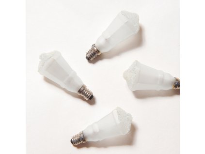 Schachtel mit 36 Glühbirnen Laterne weiß 20V/0,1A