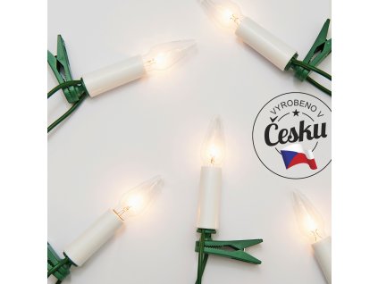 Weihnachtsbeleuchtung Felicia klar SV-16, 16 Glühbirnen 14V/0,1A