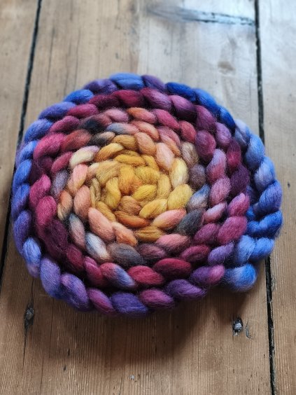 Česanec ručně barvený č.105