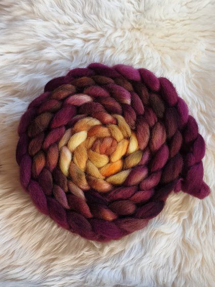 Česanec ručně barvený č.107