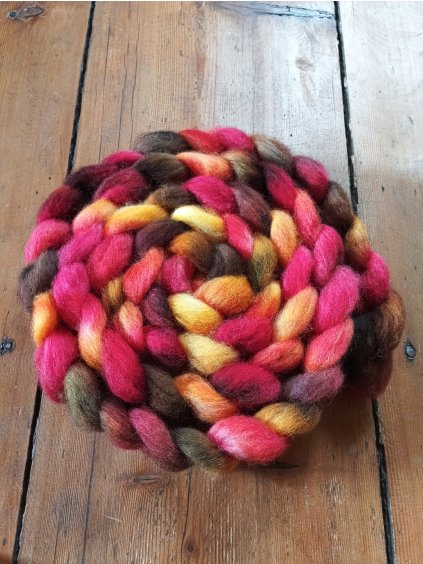 Česanec ručně barvený č.115