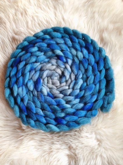 Česanec ručně barvený č.143