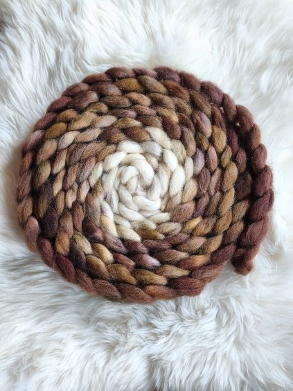 Česanec ručně barvený č.146