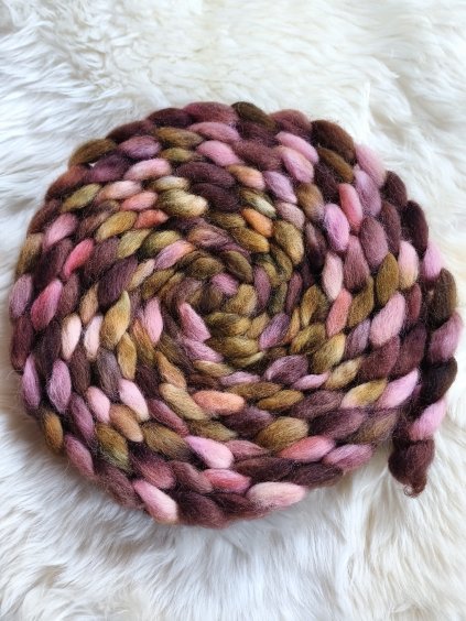 Česanec ručně barvený č.153