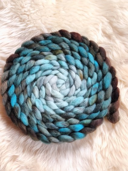 Česanec ručně barvený č.154