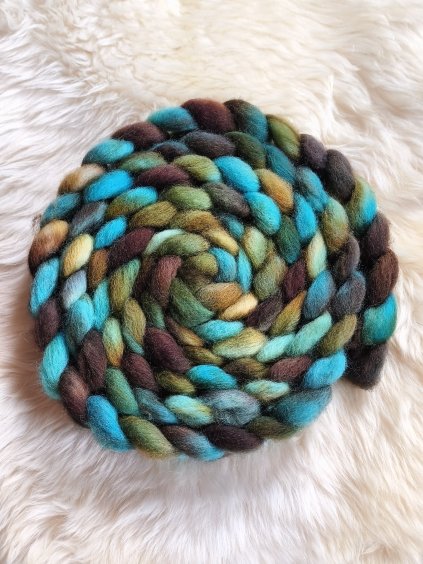 Česanec ručně barvený č.156