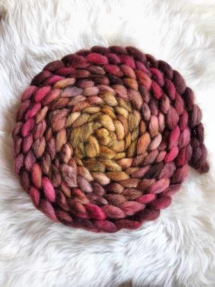 Česanec ručně barvený č.150