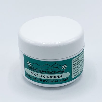 Přírodní bylinná mast PÉČE O CHODIDLA 205,