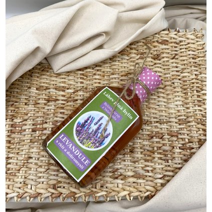 Sirup Levandule s růží a dobromyslí 0,2L