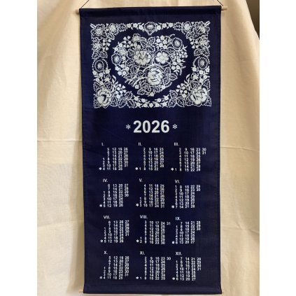 Závěsný kalendář 2026