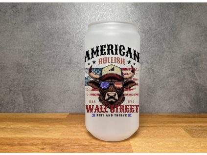 sklenice na napoje american bullish trading