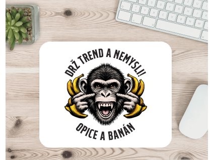 trading podlozka pod mys opice banan