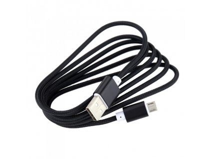5001 univerzalni micro usb kabel 2a black 2000ma high quality