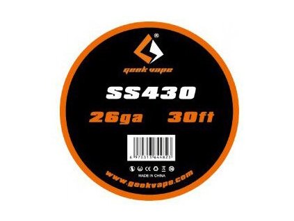 19169 1 geekvape ss430 odporovy drat 26ga 0 4mm 10m