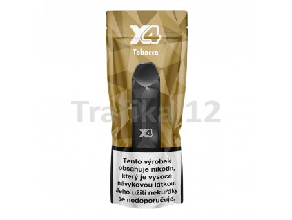 X4 Tabák - jednorázová e-cigareta
