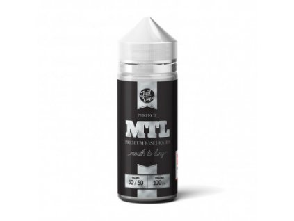 JustVape Beznikotinová báze MTL 50VG/50PG 0mg 100ml