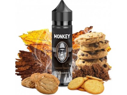 Příchuť MONKEY liquid Shake and Vape Bacco Crack 12ml