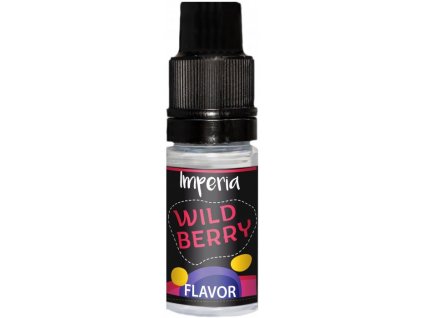 Příchuť IMPERIA Black Label 10ml Wild Berry (Šťavnatá Lesní Jahoda)