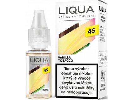 Liquid LIQUA CZ 4S Vanilla Tobacco 10ml-18mg