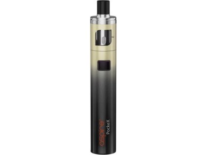 aSpire PockeX AIO elektronická cigareta 1500mAh ANNIVERSARY EDITION Black Gold