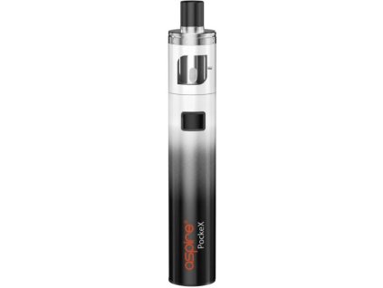 aSpire PockeX AIO elektronická cigareta 1500mAh ANNIVERSARY EDITION Black White