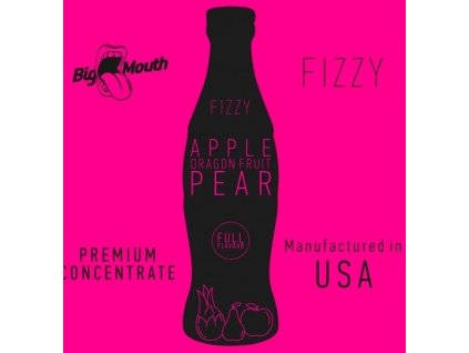 Big Mouth FIZZY - Apple,Dragon,Fruit Pear 10ml