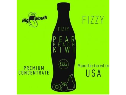 Big Mouth FIZZY - Pear, Peach, Kiwi 10ml