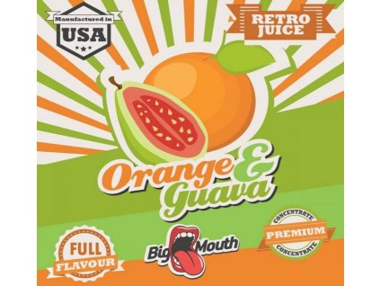 Big Mouth RETRO - Orange and Guava 10ml