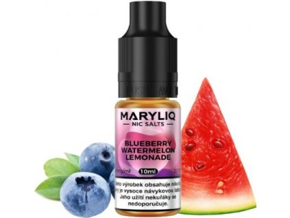 liquid maryliq nic salt blueberry watermelon lemonade 10ml 20mg