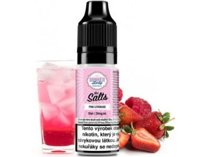 liquid dinner lady nic salt pink lemonade 10ml 20mg