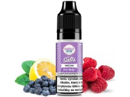 liquid dinner lady nic salt purple rain 10ml 20mg