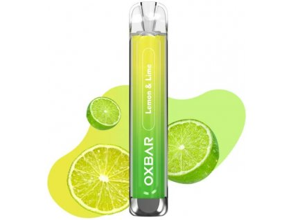 oxva oxbar c800 elektronicka cigareta lemon lime 16mg