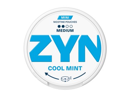 ZYN Cool Mint Mini Medium 8g (7,5mg) - Nikotinové sáčky