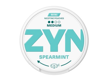 ZYN Spearmint Mini Medium 8g (7,5mg) - Nikotinové sáčky