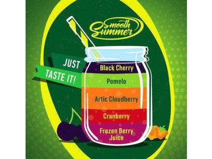 Big Mouth Smooth Summer - Mix Fruit 9 10ml