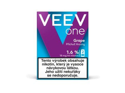 VEEV ONE Grape 1,6% 2x2ml (18 mg)