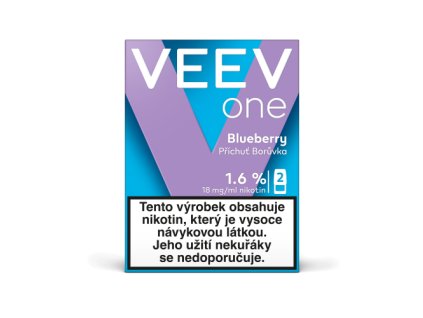 VEEV ONE Bluberry 1,6% 2x2ml (18 mg)